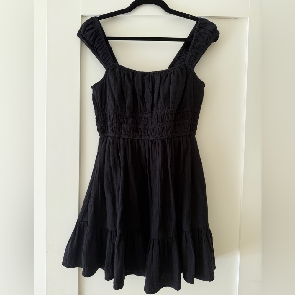 Abound Black Mini Sundress Size M